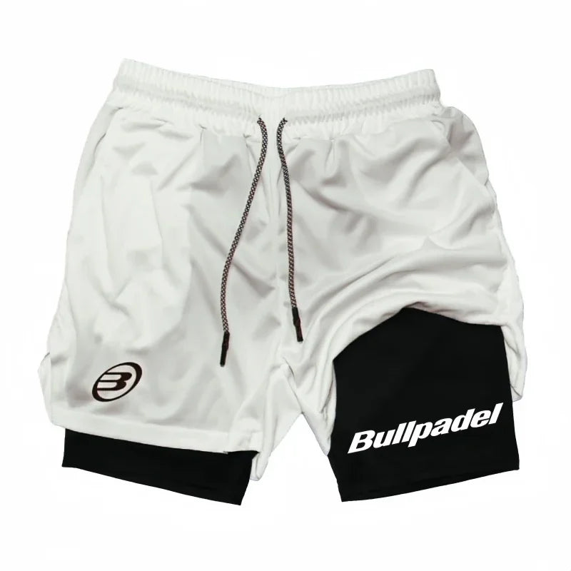 Men's Padel Sport Shorts - Breathable Quick-Drying Tennis & Badminton Shorts