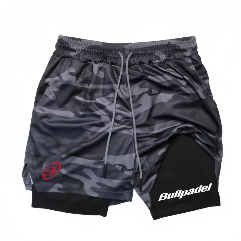 Men's Padel Sport Shorts - Breathable Quick-Drying Tennis & Badminton Shorts