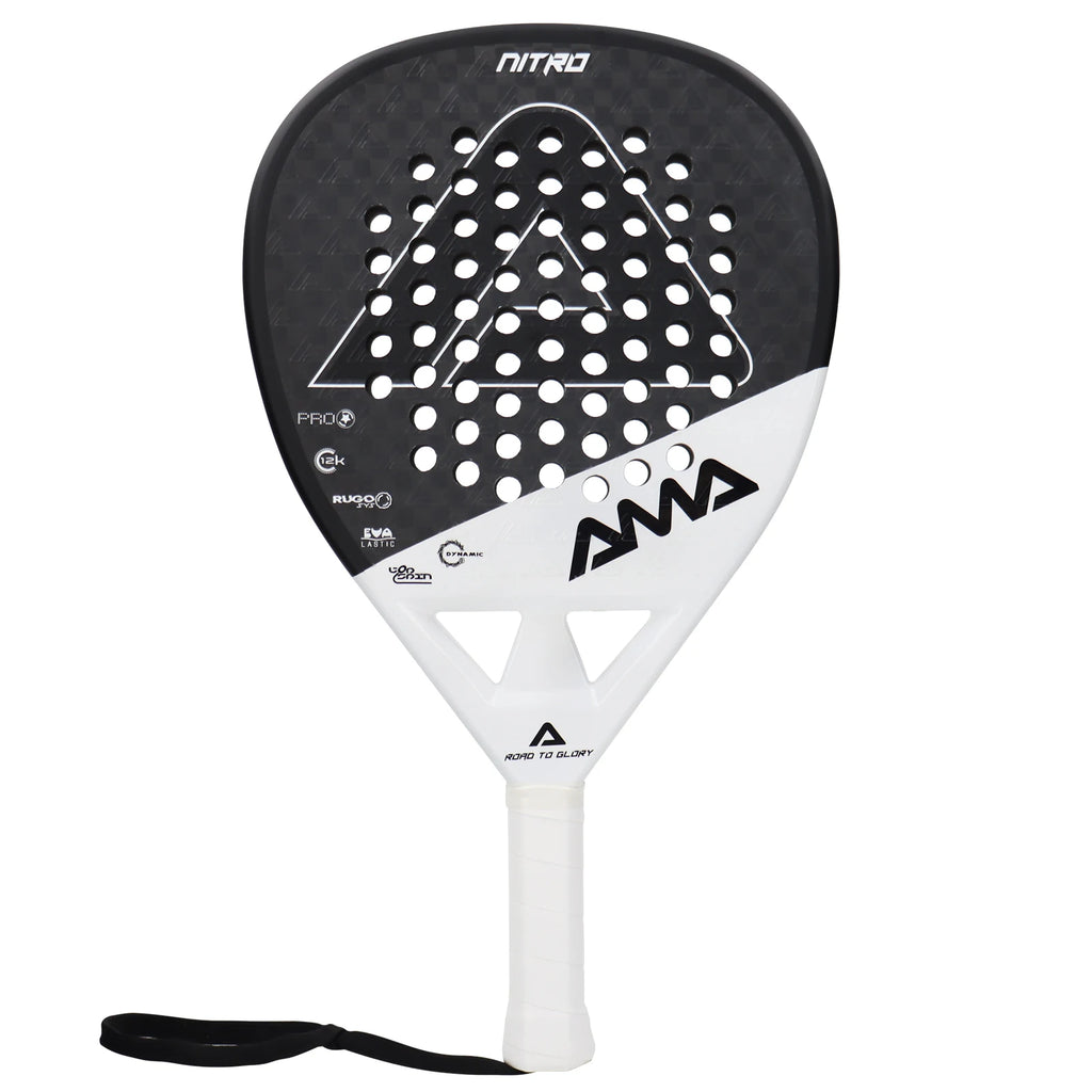 AMA SPORT Premium Carbon Fiber Padel Racket - 3K/12K/18K EVA Core