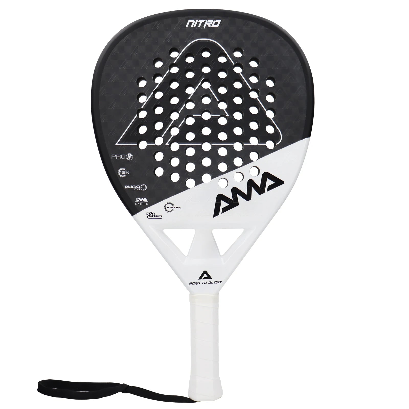 AMA SPORT Premium Carbon Fiber Padel Racket - 3K/12K/18K EVA Core