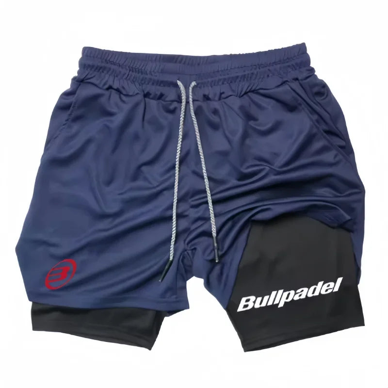 Men's Padel Sport Shorts - Breathable Quick-Drying Tennis & Badminton Shorts