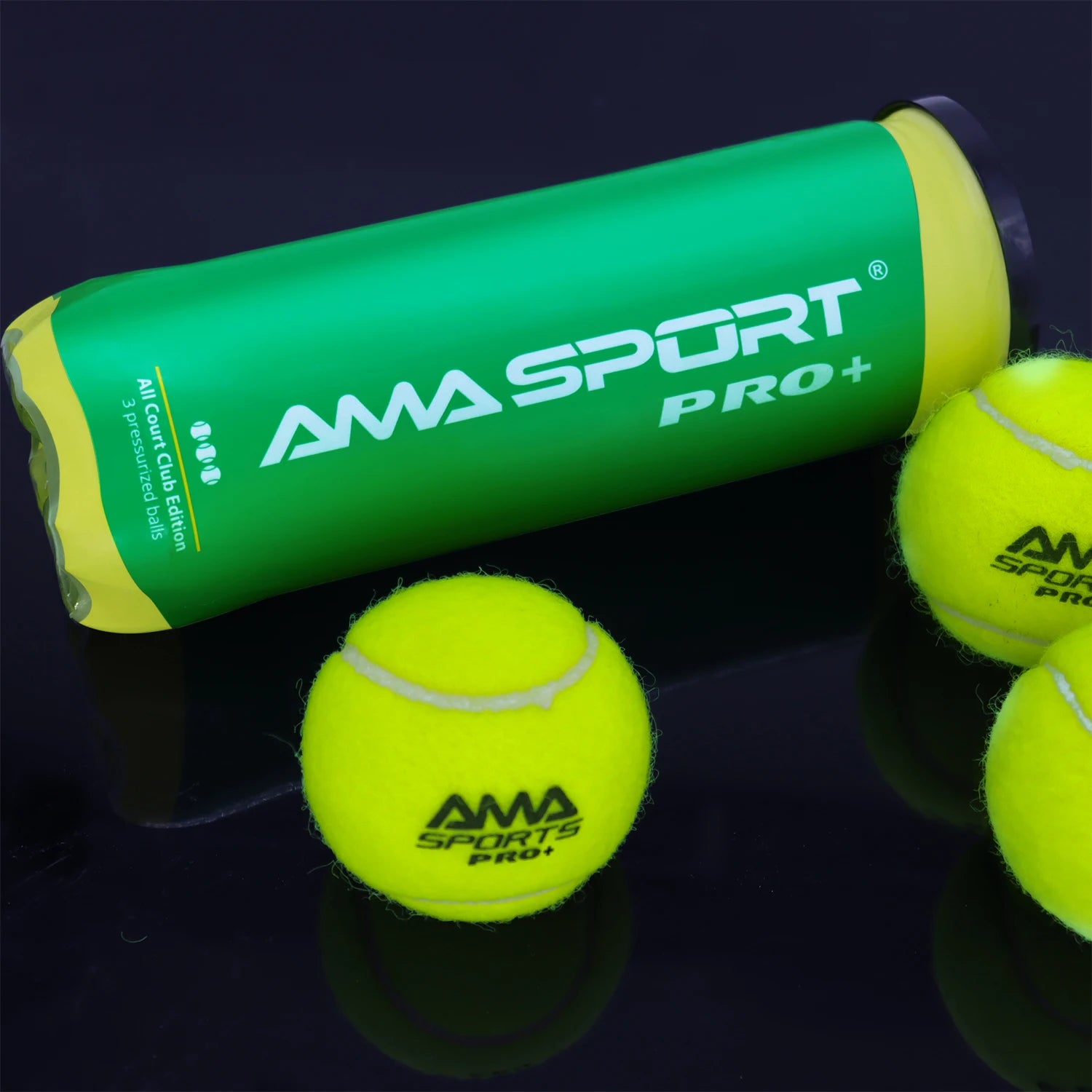 AMASPORT Pressurized Padel Ball High Bouncing Professional Padel Tennis Ball 47% Wool Woven Felt Top Quality Padel Accessories