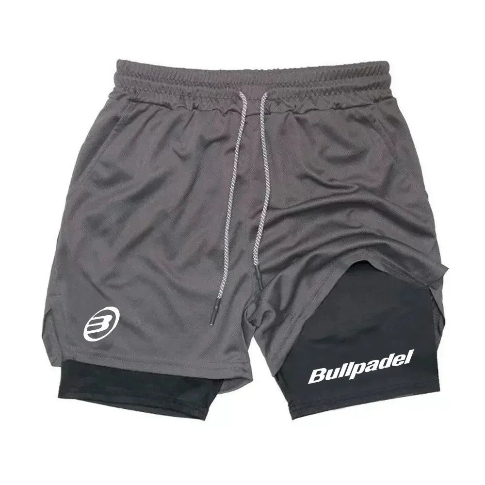 Men's Padel Sport Shorts - Breathable Quick-Drying Tennis & Badminton Shorts