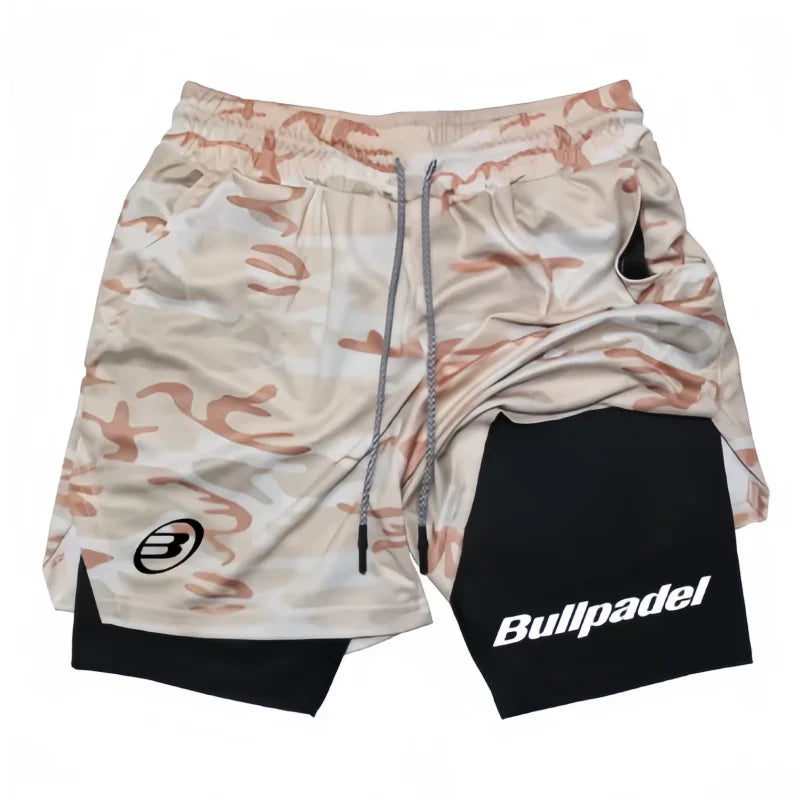 Men's Padel Sport Shorts - Breathable Quick-Drying Tennis & Badminton Shorts