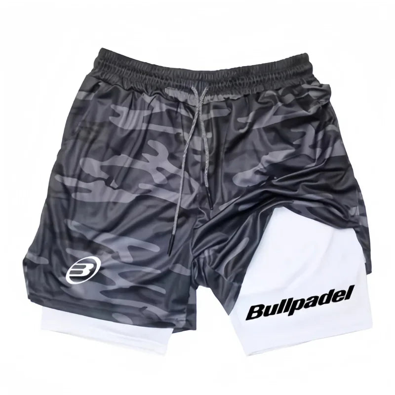 Men's Padel Sport Shorts - Breathable Quick-Drying Tennis & Badminton Shorts