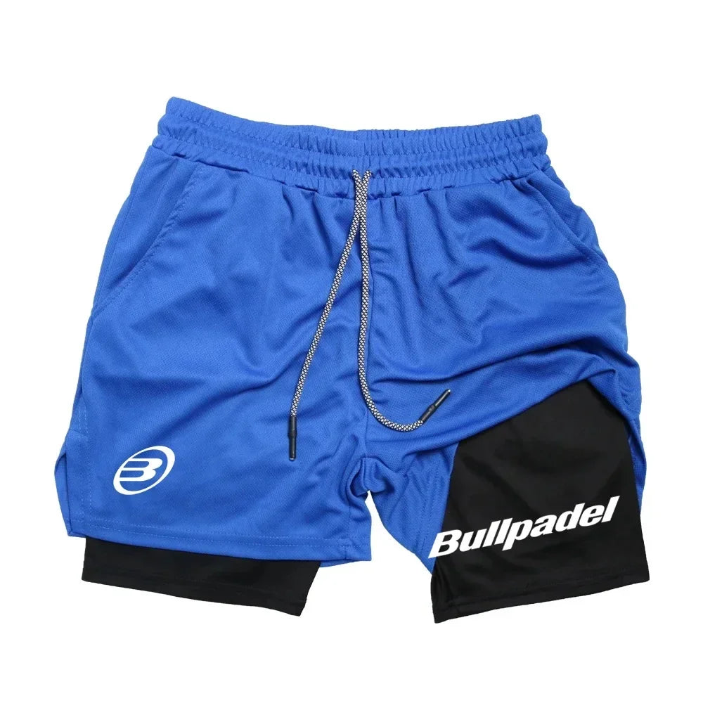 Men's Padel Sport Shorts - Breathable Quick-Drying Tennis & Badminton Shorts