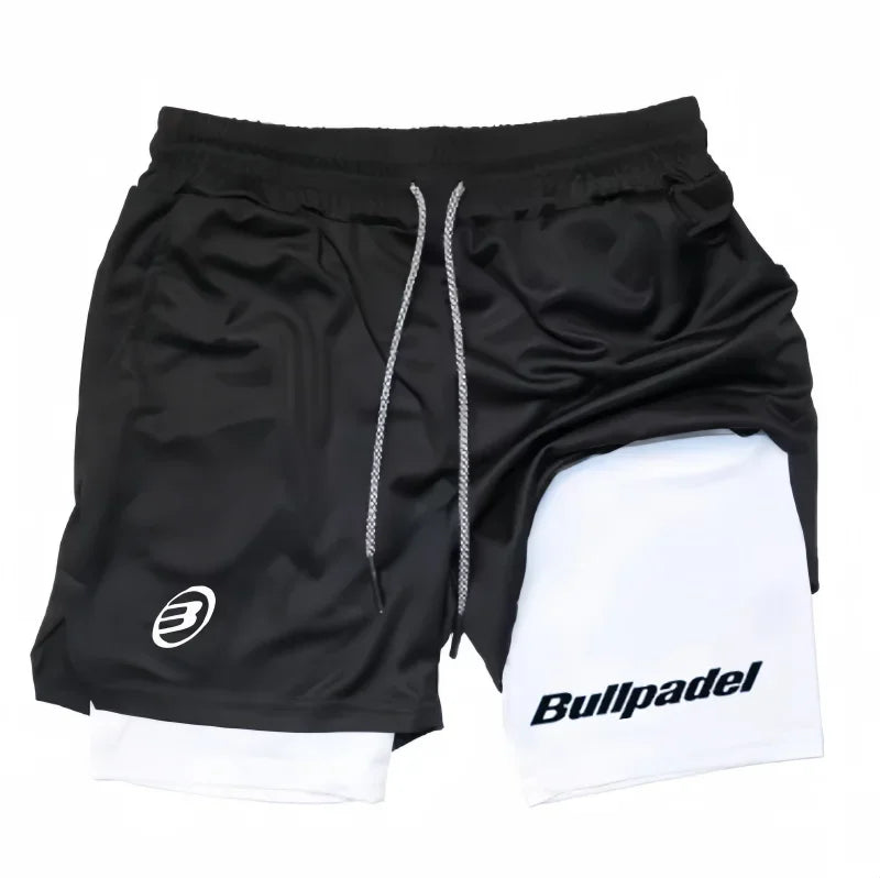 Men's Padel Sport Shorts - Breathable Quick-Drying Tennis & Badminton Shorts