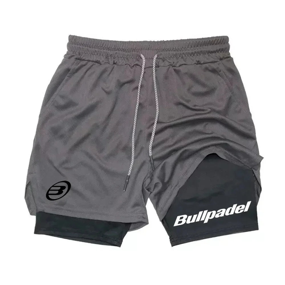 Men's Padel Sport Shorts - Breathable Quick-Drying Tennis & Badminton Shorts