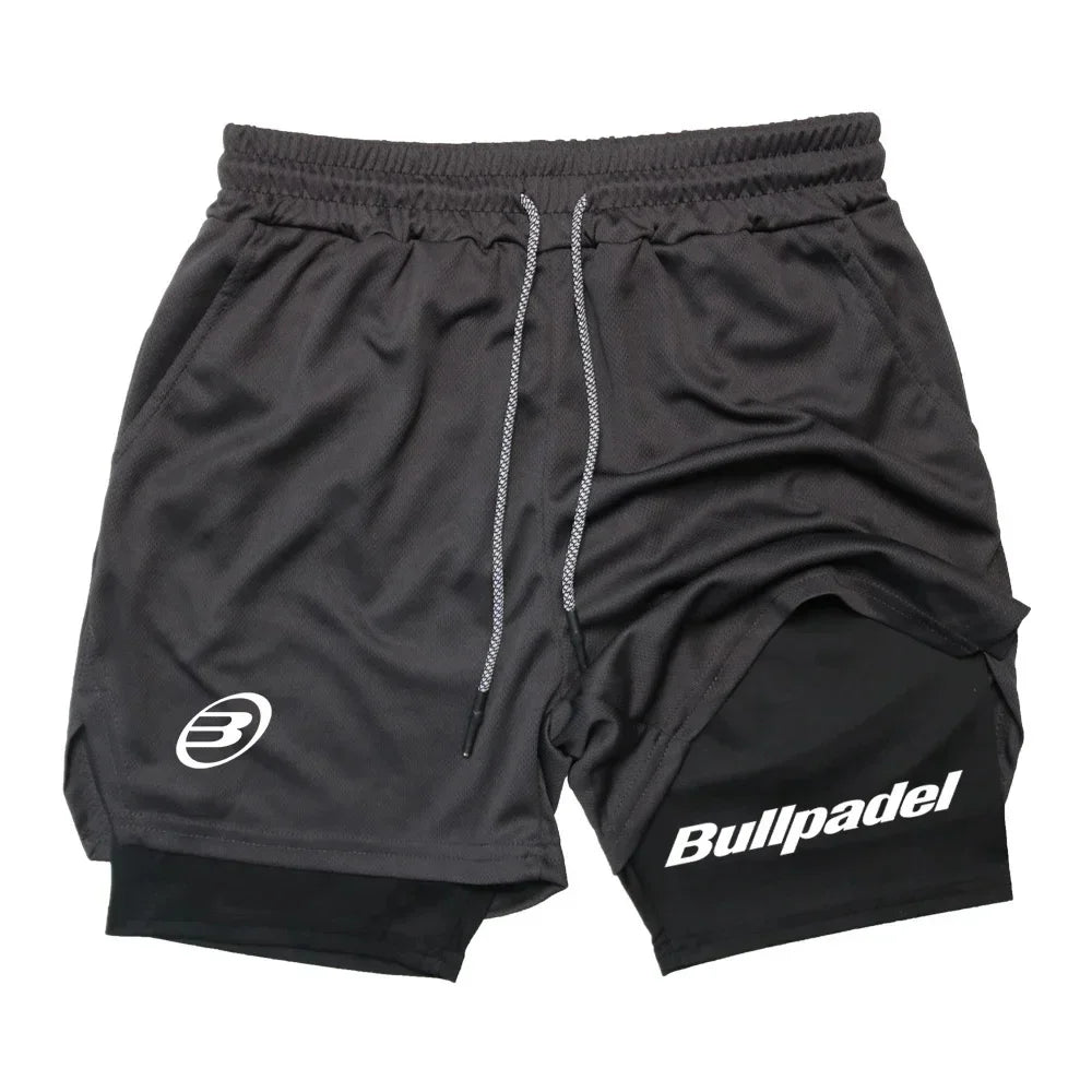Men's Padel Sport Shorts - Breathable Quick-Drying Tennis & Badminton Shorts