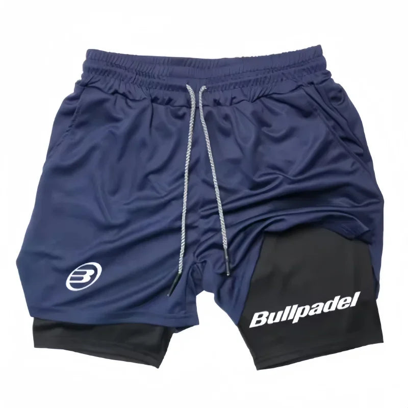 Men's Padel Sport Shorts - Breathable Quick-Drying Tennis & Badminton Shorts