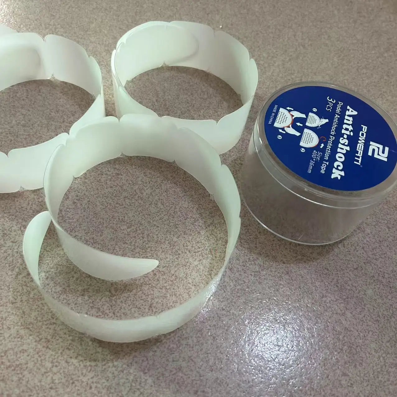 Powerti 1PC Padel Anthishock Protection Tape