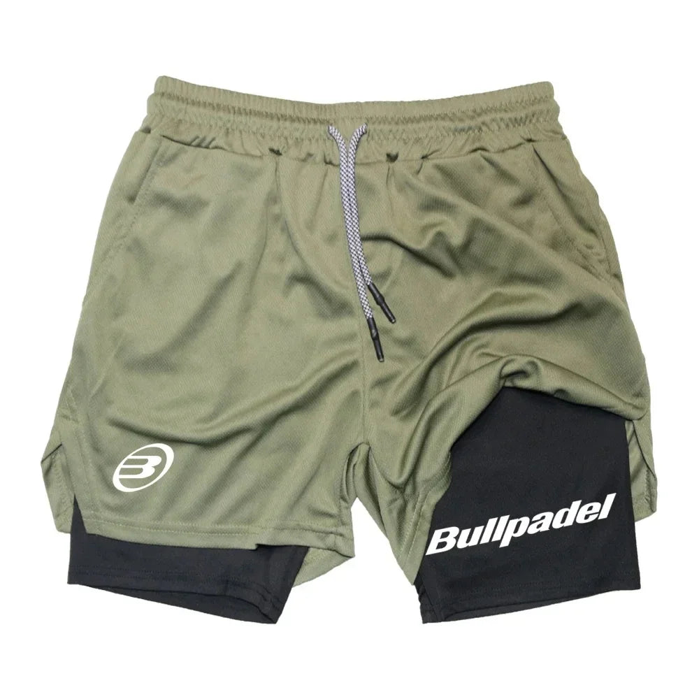 Men's Padel Sport Shorts - Breathable Quick-Drying Tennis & Badminton Shorts