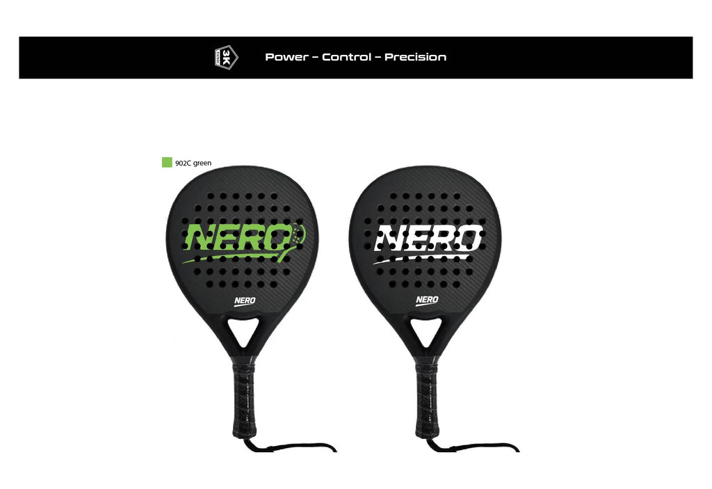 NEROActiv Carbon Padel Racket Power • Control • Precision